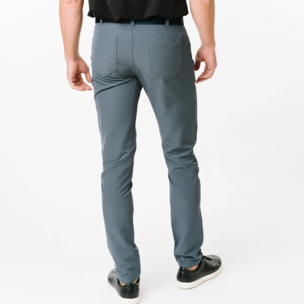 🆕 Zyia Men's Storm Gray Office Chinos 31